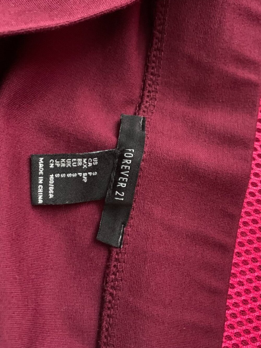 Burgundy Pencil Skirt by Forever 21 size S - Picture 5 of 5